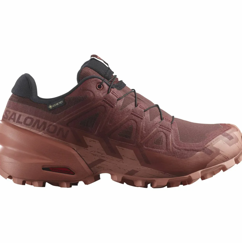 New Women's Speedcross 6 GORE-TEX Rum Raisin/Barn Red/Canyon Clay Löparskor Dam