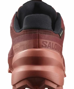 New Women's Speedcross 6 GORE-TEX Rum Raisin/Barn Red/Canyon Clay Löparskor Dam