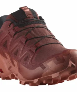 New Women's Speedcross 6 GORE-TEX Rum Raisin/Barn Red/Canyon Clay Löparskor Dam