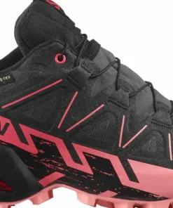 Salomon Women's Speedcross 6 GORE-TEX Nine Iron/Black/Flamingo Pink
