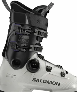 Salomon Women's S/Pro Supra Boa 105 Gripwalk Gray Aurora/Black/Black