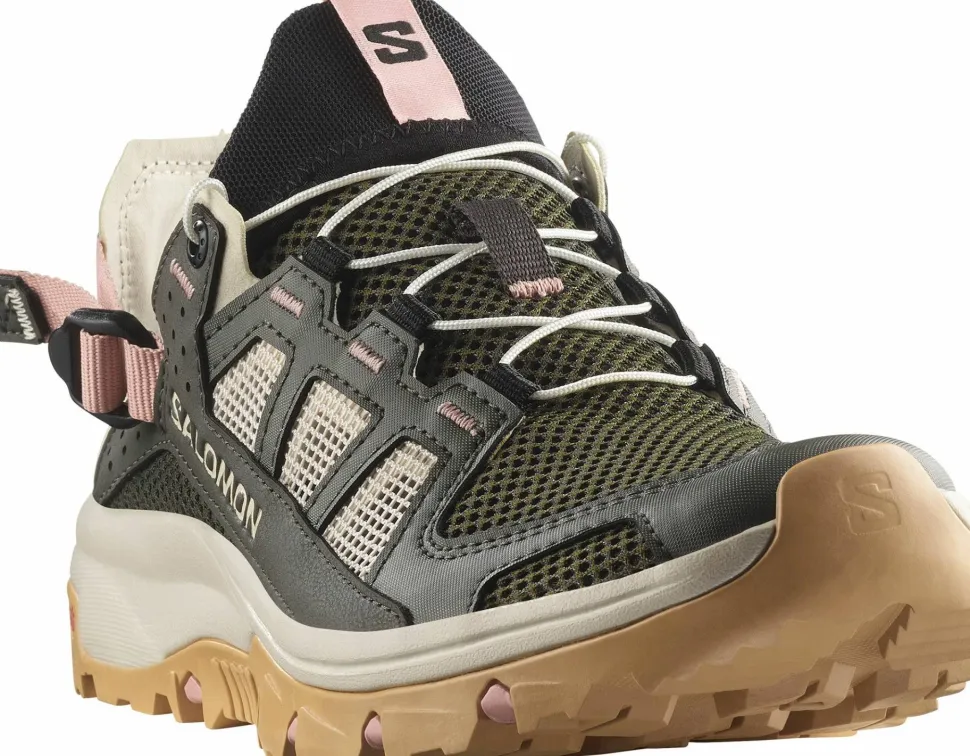 Salomon Women's Techamphibian 5 Peat/rainy Day/hyma Pink