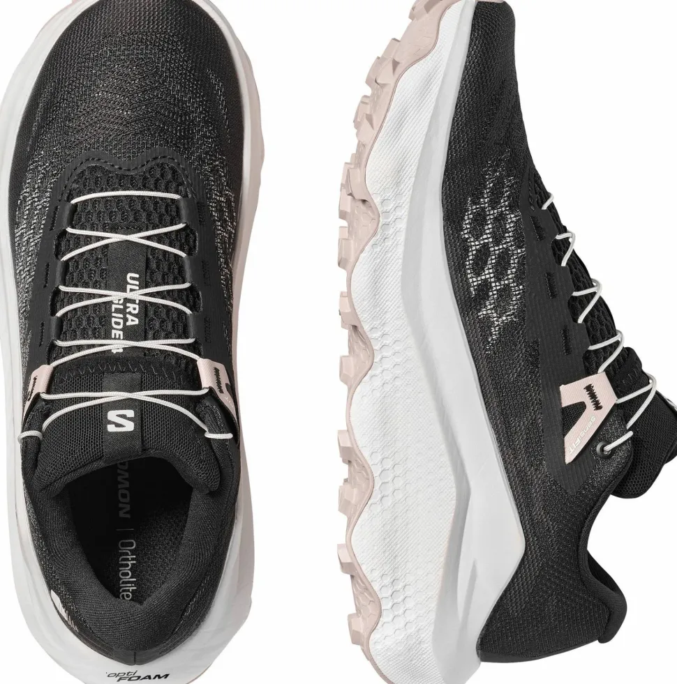 Salomon Women's Ultra Glide 4 Black/White/Silver Cloud