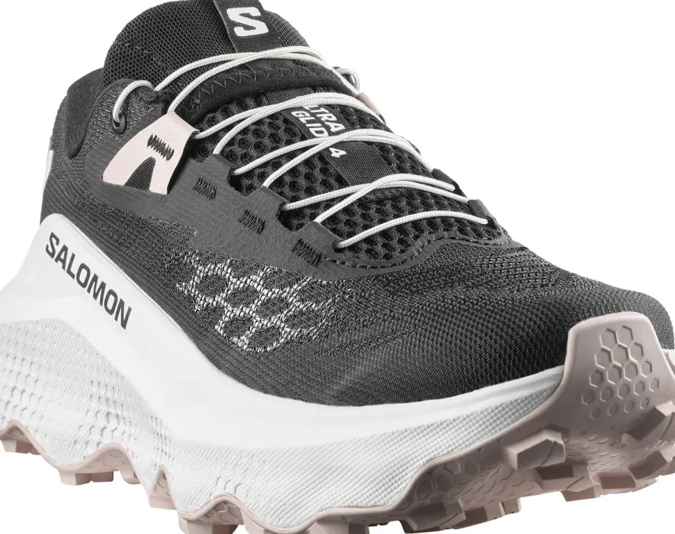 Salomon Women's Ultra Glide 4 Black/White/Silver Cloud