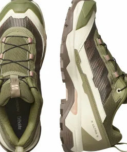 Salomon Women's X Ultra 5 Aloe/shortbread/mahogany Rose