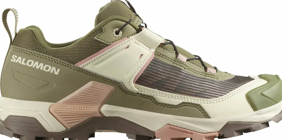 Salomon Women's X Ultra 5 Aloe/shortbread/mahogany Rose