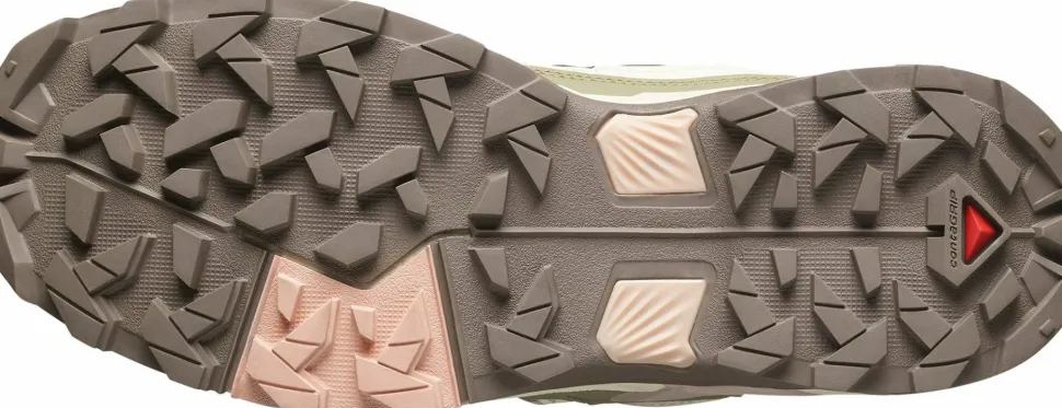 Salomon Women's X Ultra 5 Aloe/shortbread/mahogany Rose