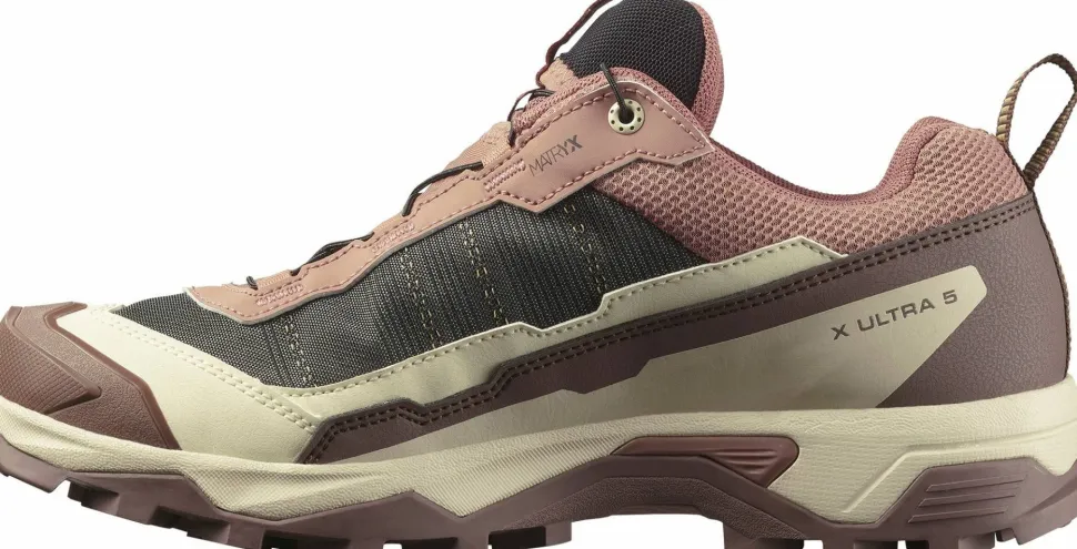 Salomon Women's X Ultra 5 GORE-TEX Burlwood/french Roast/rattan