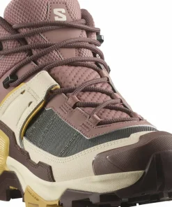 Salomon Women's X Ultra 5 Mid GORE-TEX Burlwood/French Roast/Rattan Hot