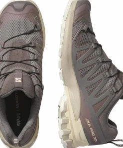 Salomon Women's XA Pro 3D V9 Plum Kitten/oxford Tan/tender Peach