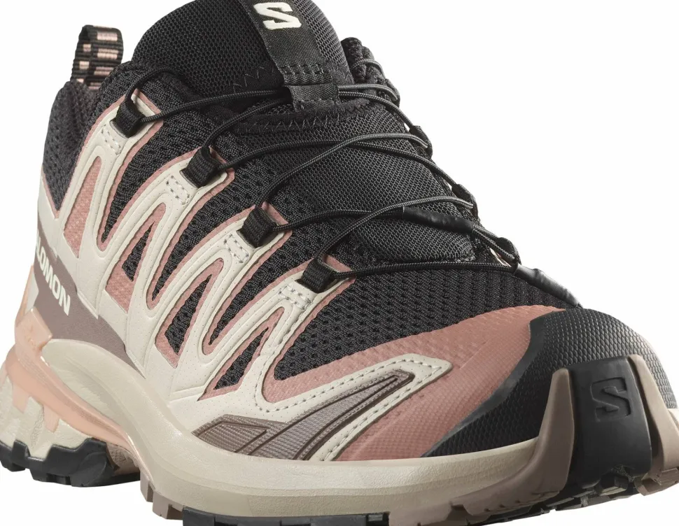 Salomon Women's XA Pro 3D V9 Black/Burlwood/Mahogany Rose