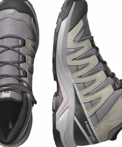 Salomon Women's X-Adventure Recon Mid GORE-TEX Excalibur/gull/nirvana