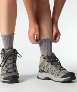 Salomon Women's X-Adventure Recon Mid GORE-TEX Excalibur/gull/nirvana