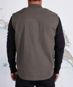 Salty Crew Men's Framework Vest Dusty Olive