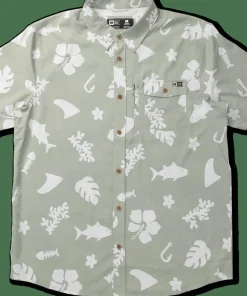 Discount Men's Shoots SS Tech Woven Fiske