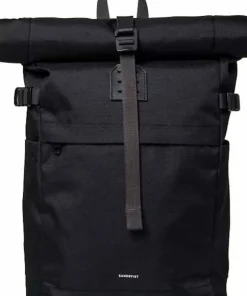 Sandqvist Icon Rolltop Backpack M Black