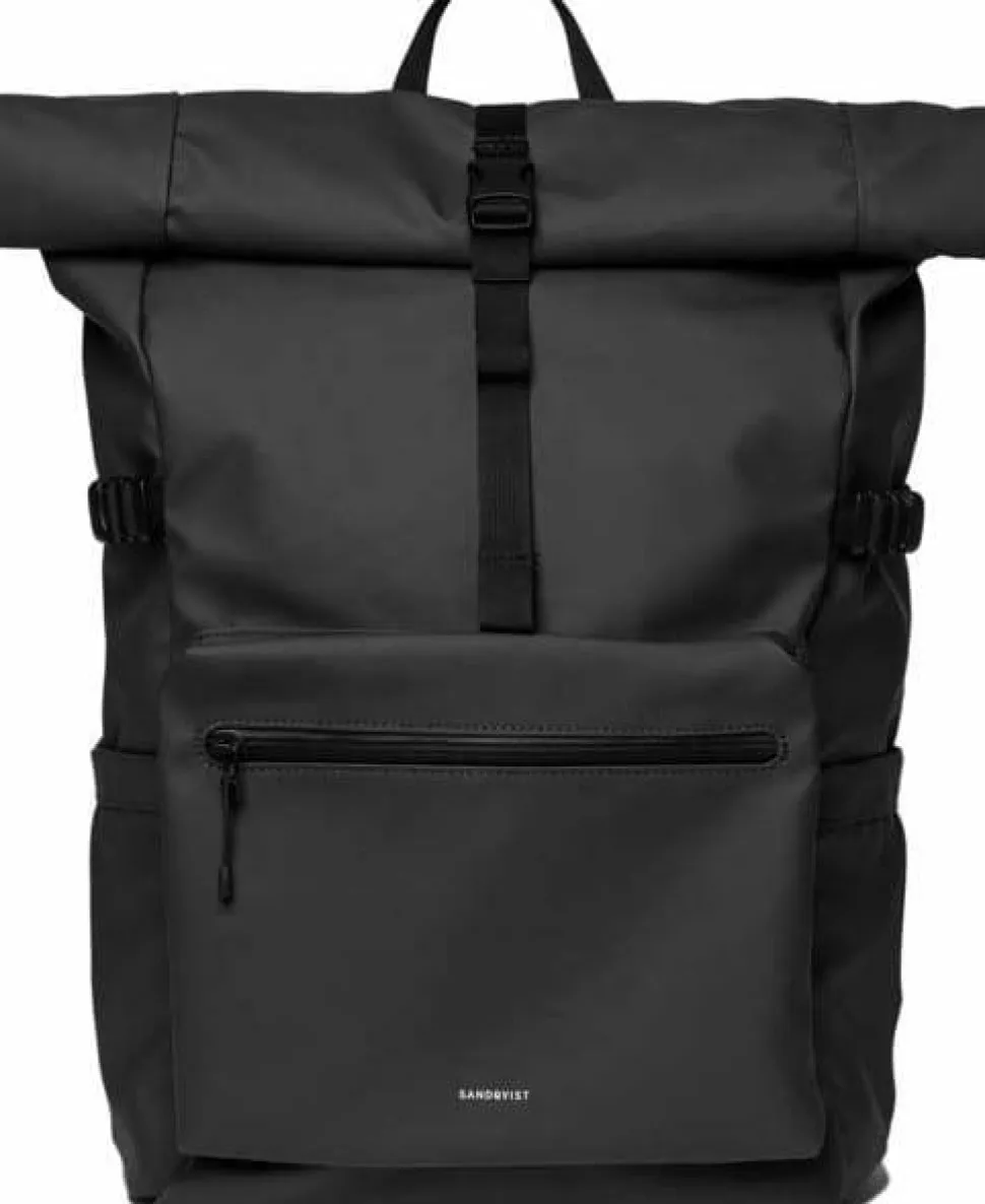Sandqvist Stream Rolltop Backpack L Black