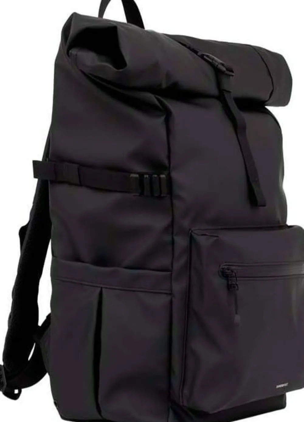 Sandqvist Stream Rolltop Backpack L Black