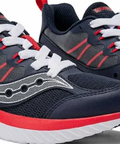 Saucony Juniors’ Endorphin 2.0 Navy/Red New