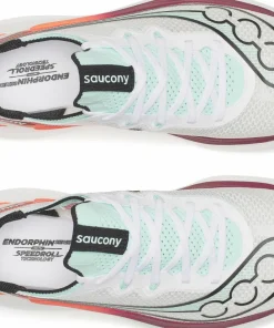 Saucony Men's Endorphin Pro 5 White/Crimson