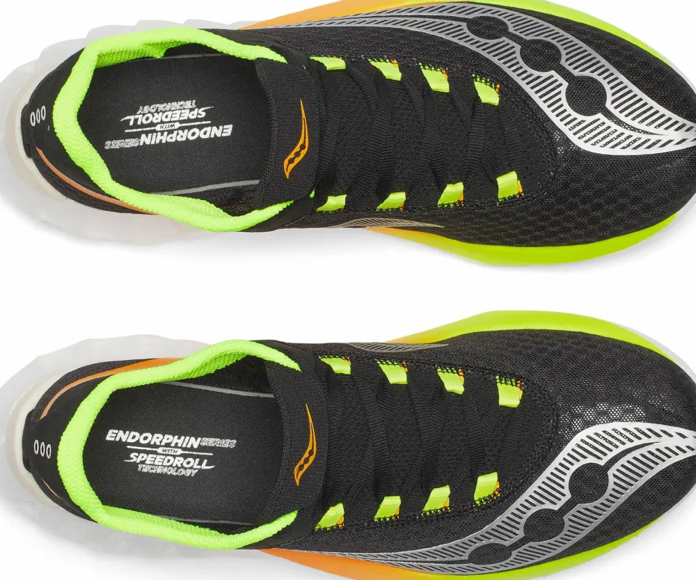 Saucony Men's Endorphin Pro 4 Black/Vo2 Hot