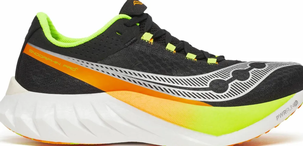 Saucony Men's Endorphin Pro 4 Black/Vo2 Hot
