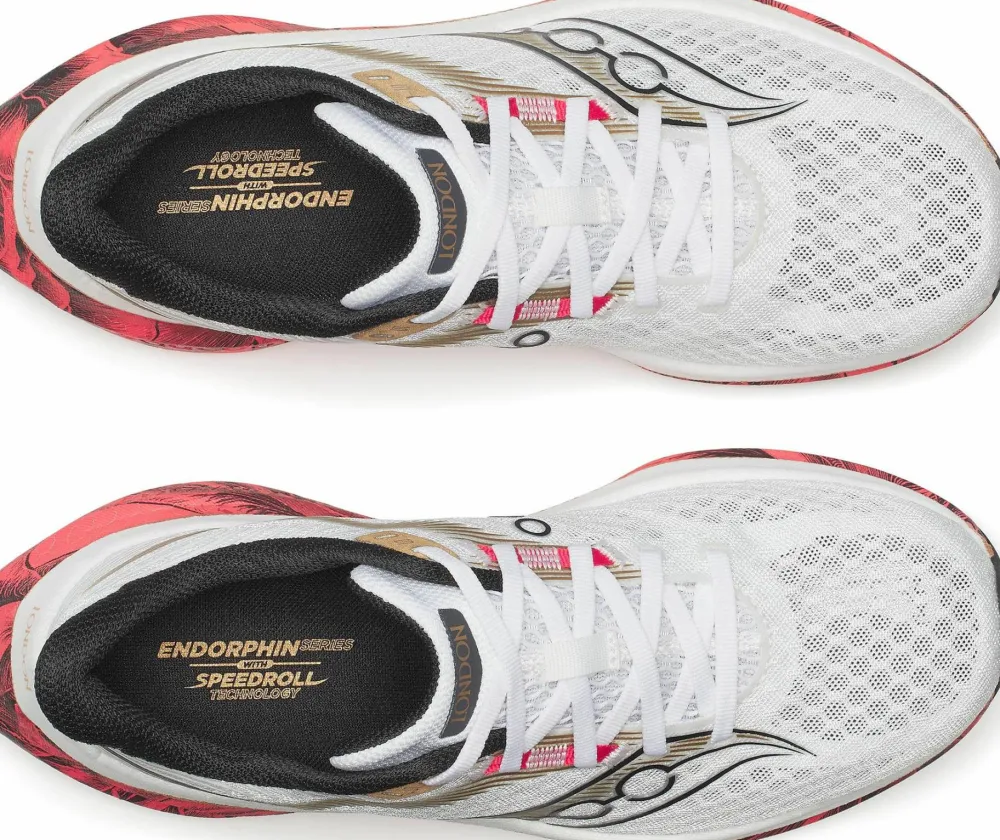 Saucony Men's Endorphin Speed 5 White/black Hot