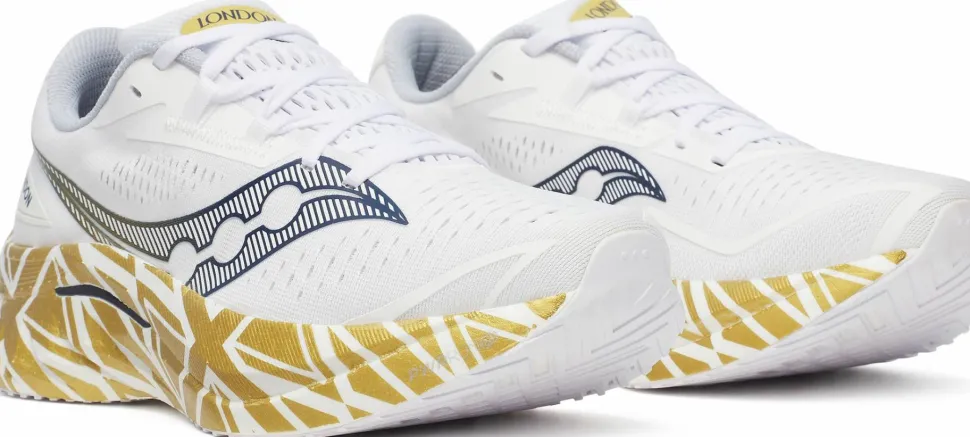 Saucony Men's Endorphin Speed 4 White/gold
