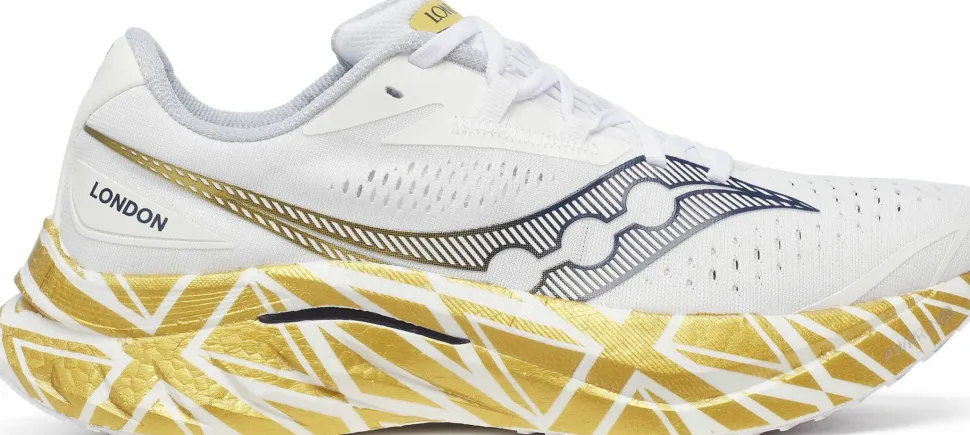 Saucony Men's Endorphin Speed 4 White/gold