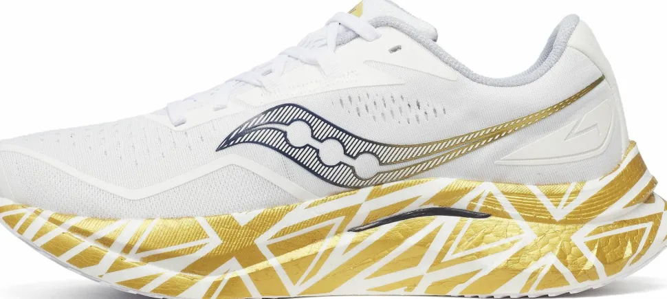 Saucony Men's Endorphin Speed 4 White/gold
