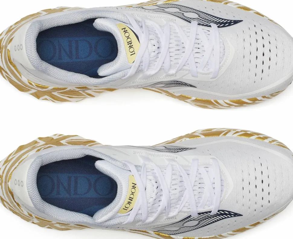 Saucony Men's Endorphin Speed 4 White/gold