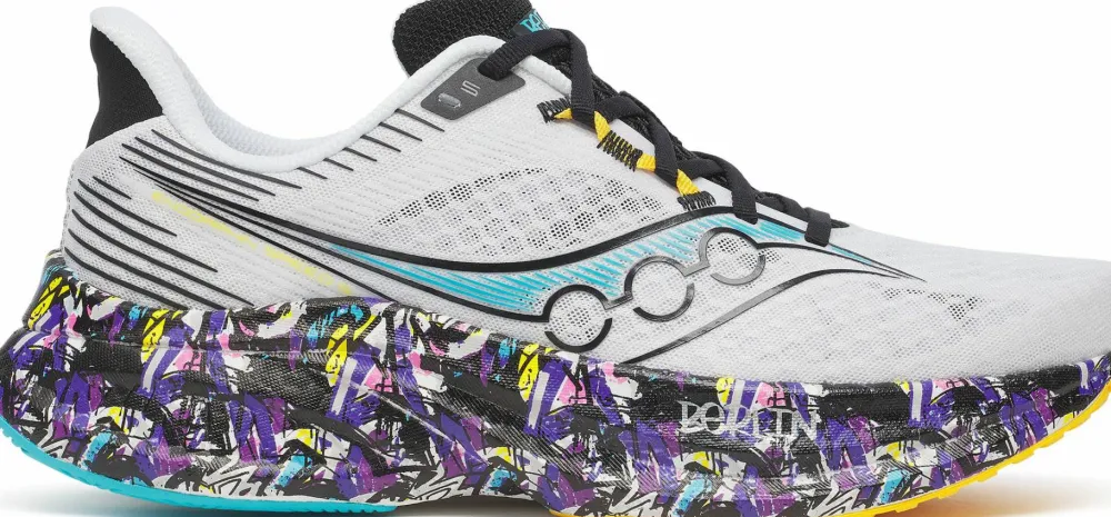 Saucony Men's Endorphin Speed 5 White/Black Outlet
