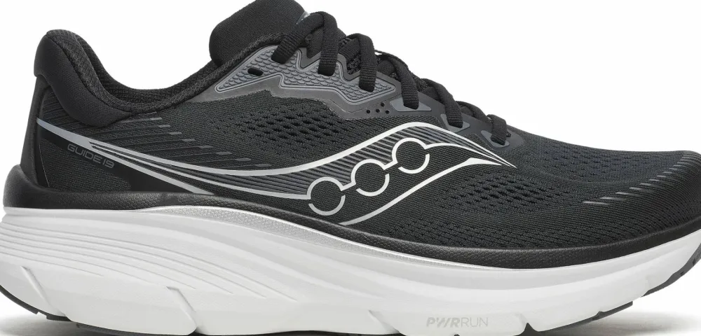 Saucony Men's Guide 19 Black/Silver New