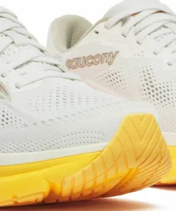 Saucony Men's Guide 19 Ivory/fire