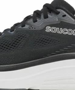 Saucony Men's Guide 19 Wide Black/Silver Discount