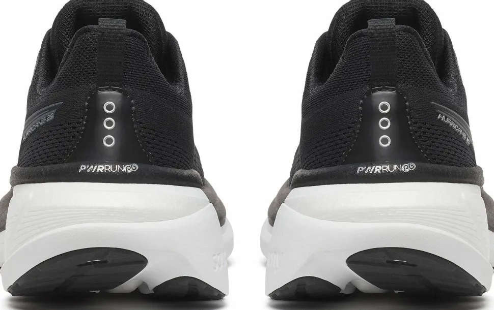 Saucony Men's Hurricane 25 Black/white
