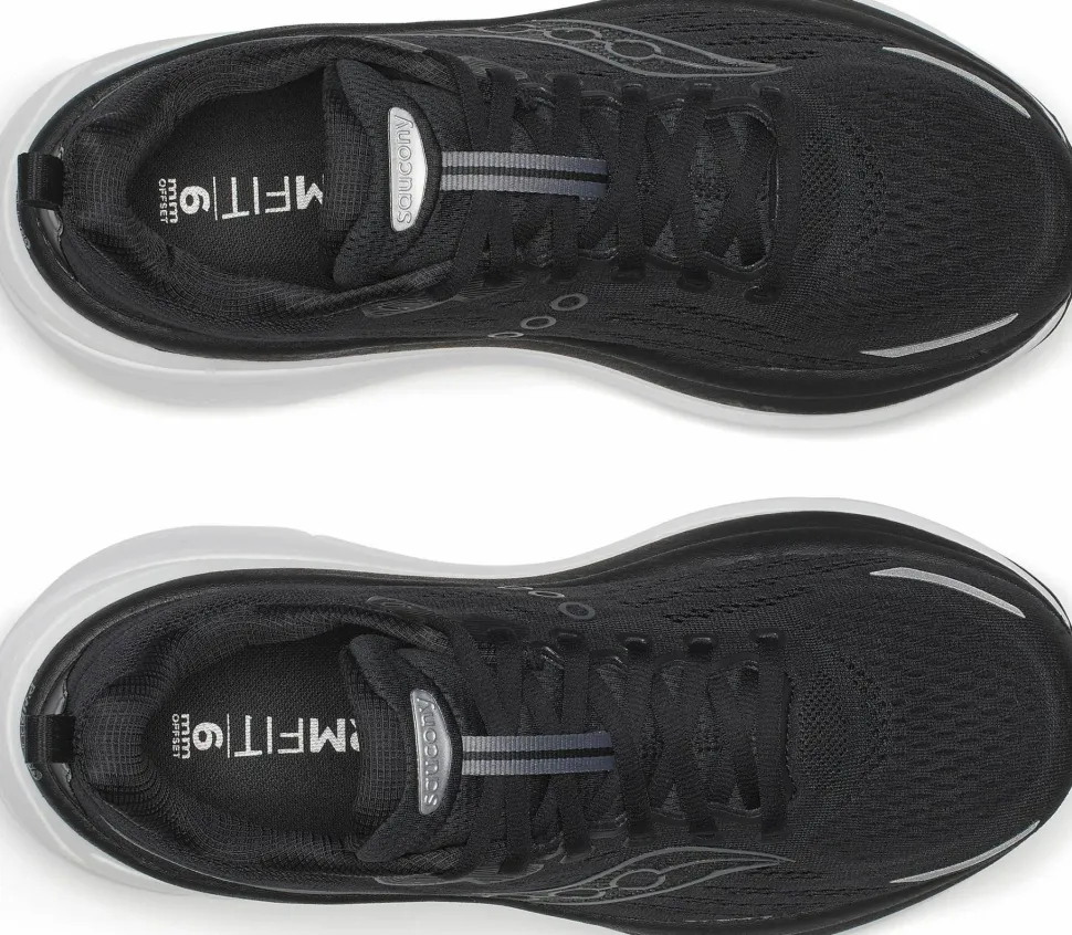 Saucony Men's Hurricane 25 Black/white