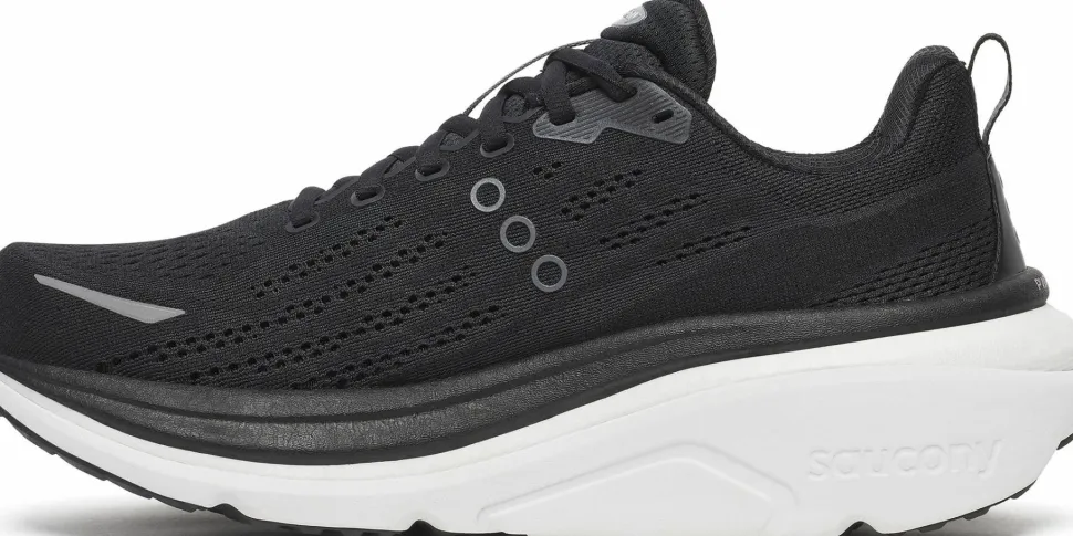 Saucony Men's Hurricane 25 Black/white
