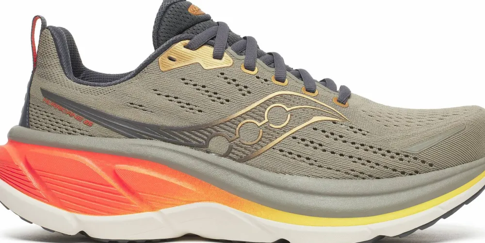 Saucony Men's Hurricane 25 Laurel/Fire