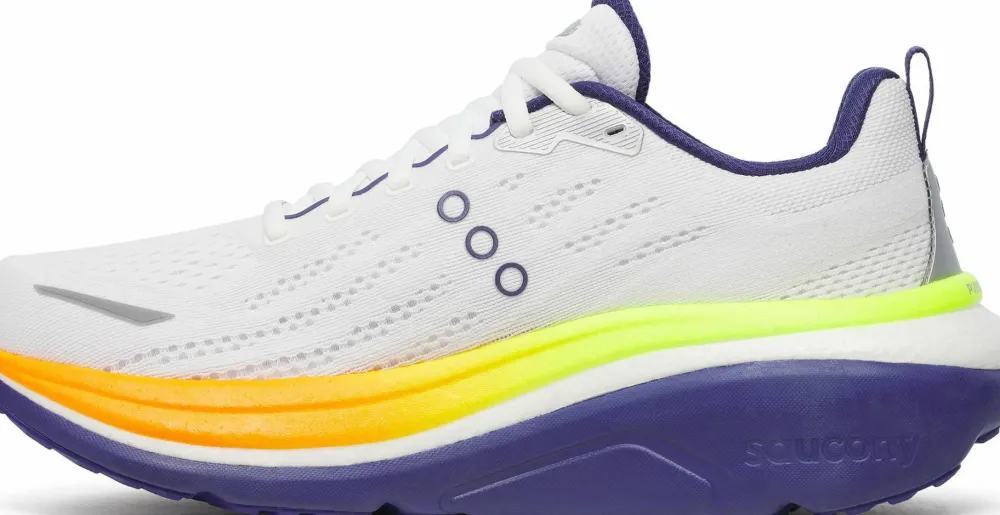 Saucony Men's Hurricane 25 White/Frigid Best