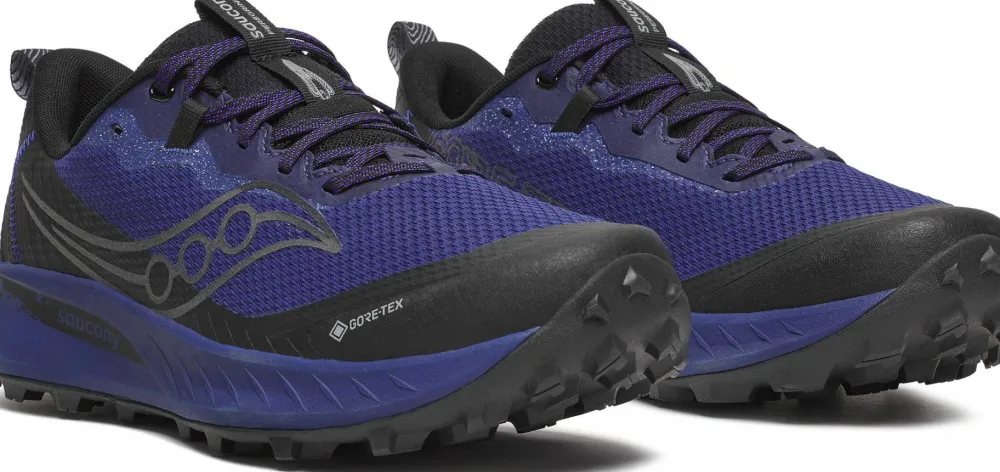 Saucony Men’s Peregrine 15 GORE-TEX Regal/Black New