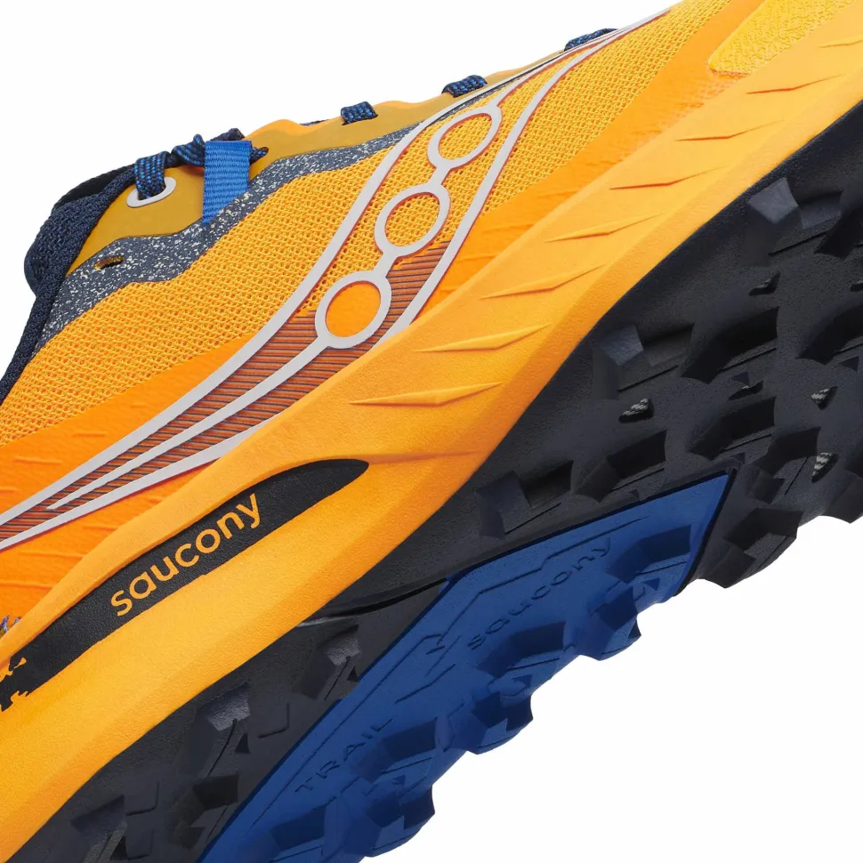 Saucony Men's Peregrine 15 Peel/navy
