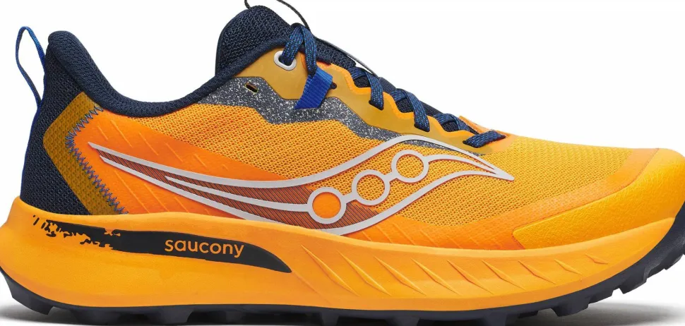 Saucony Men's Peregrine 15 Peel/navy