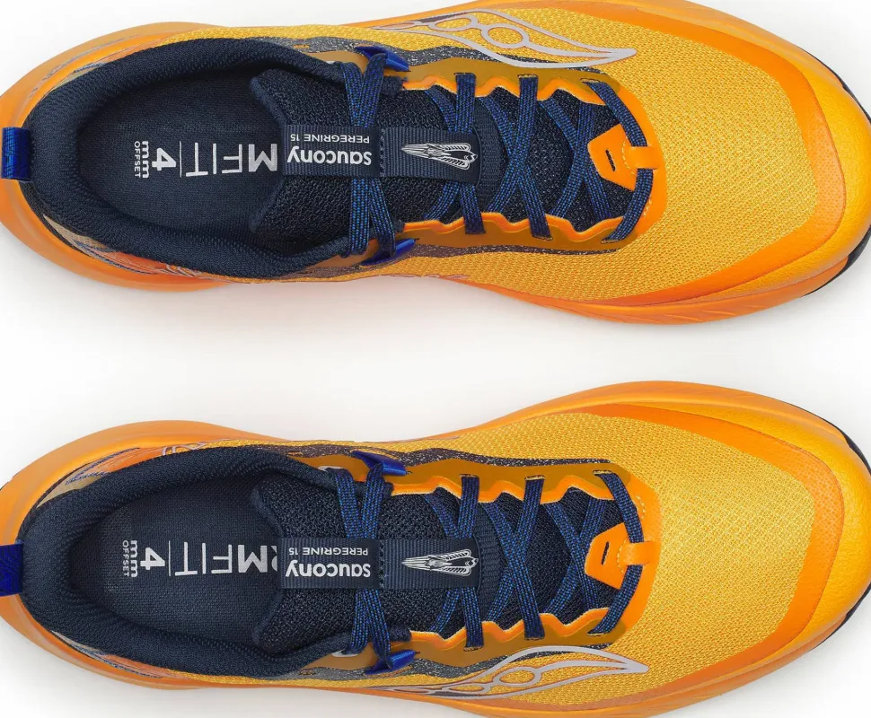 Saucony Men's Peregrine 15 Peel/navy