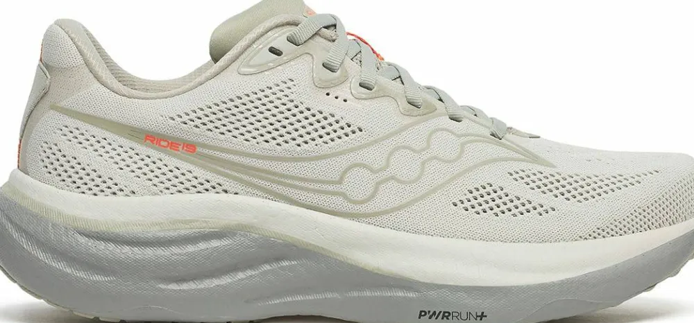 Saucony Men's Ride 19 Birch/Fossil Best