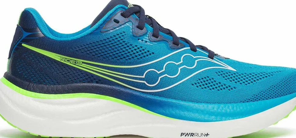 Saucony Men's Ride 19 Cobalt/Slime
