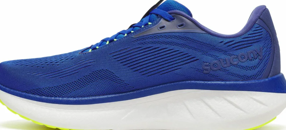 Saucony Men's Ride 18 Lapis/citron