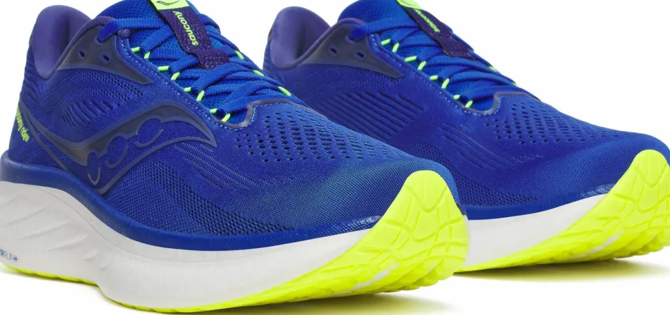 Saucony Men's Ride 18 Lapis/citron