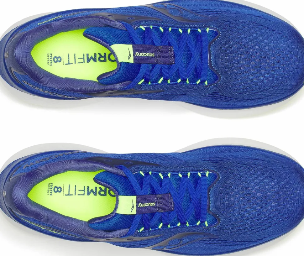 Saucony Men's Ride 18 Lapis/citron