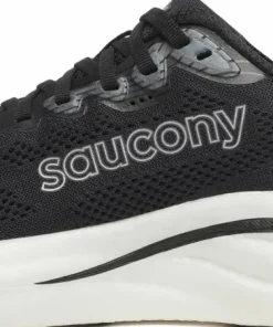 Saucony Men's Ride 19 Wide Black/silver